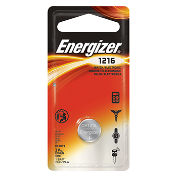 Energizer CR1216, 3V smila.lt