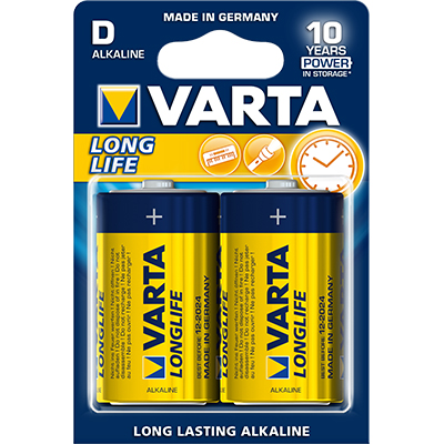 Varta Longlife 4120, 1.5V, LR20, D, MN1300, Mono